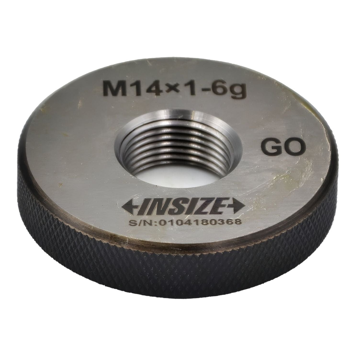 Insize Thread Ring Gauge M14x1-6g Fine Series 4129-14P-0