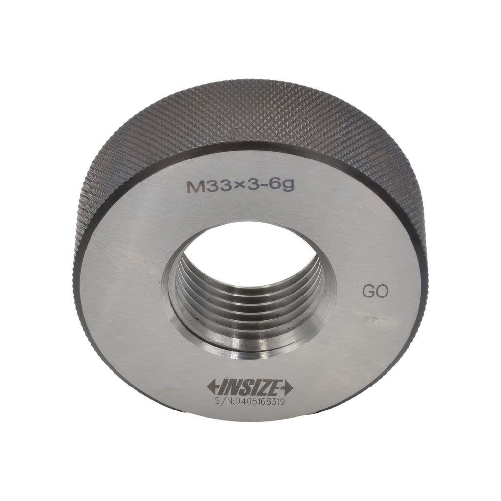 Insize Thread Ring Gauge M33X3 Series 4129-33V-4