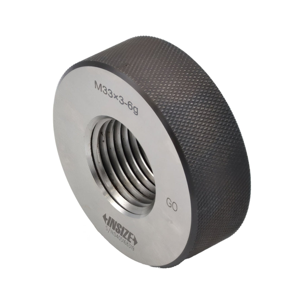 Insize Thread Ring Gauge M33X3 Series 4129-33V-3