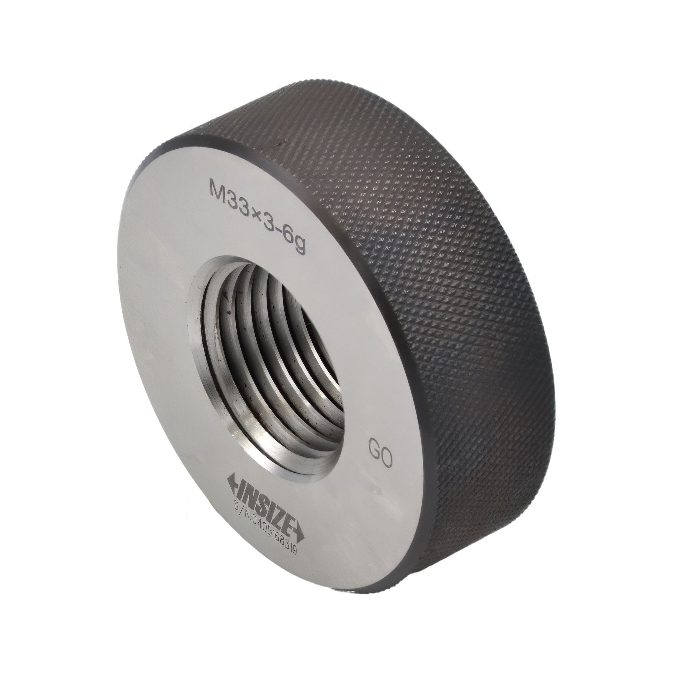 Insize Thread Ring Gauge M33X3 Series 4129-33V-3