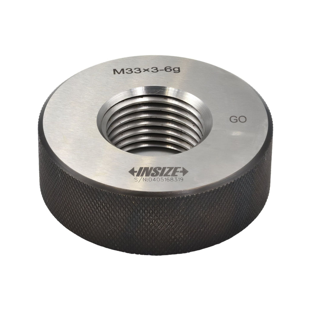 Insize Thread Ring Gauge M33X3 Series 4129-33V-0