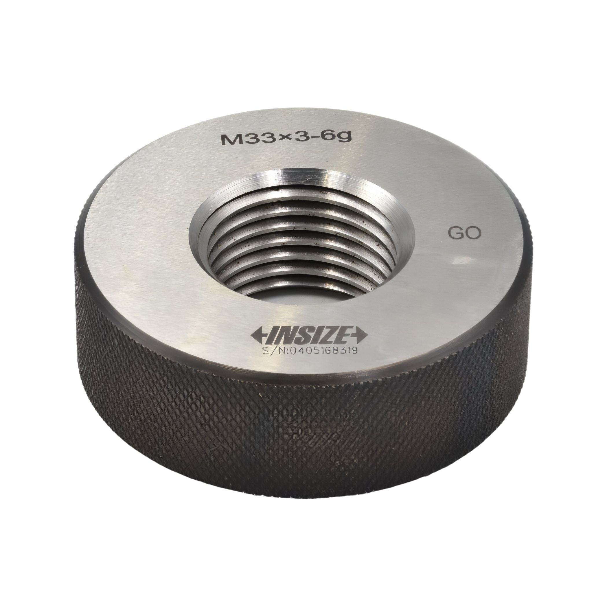 Insize Thread Ring Gauge M33X3 Series 4129-33V-0