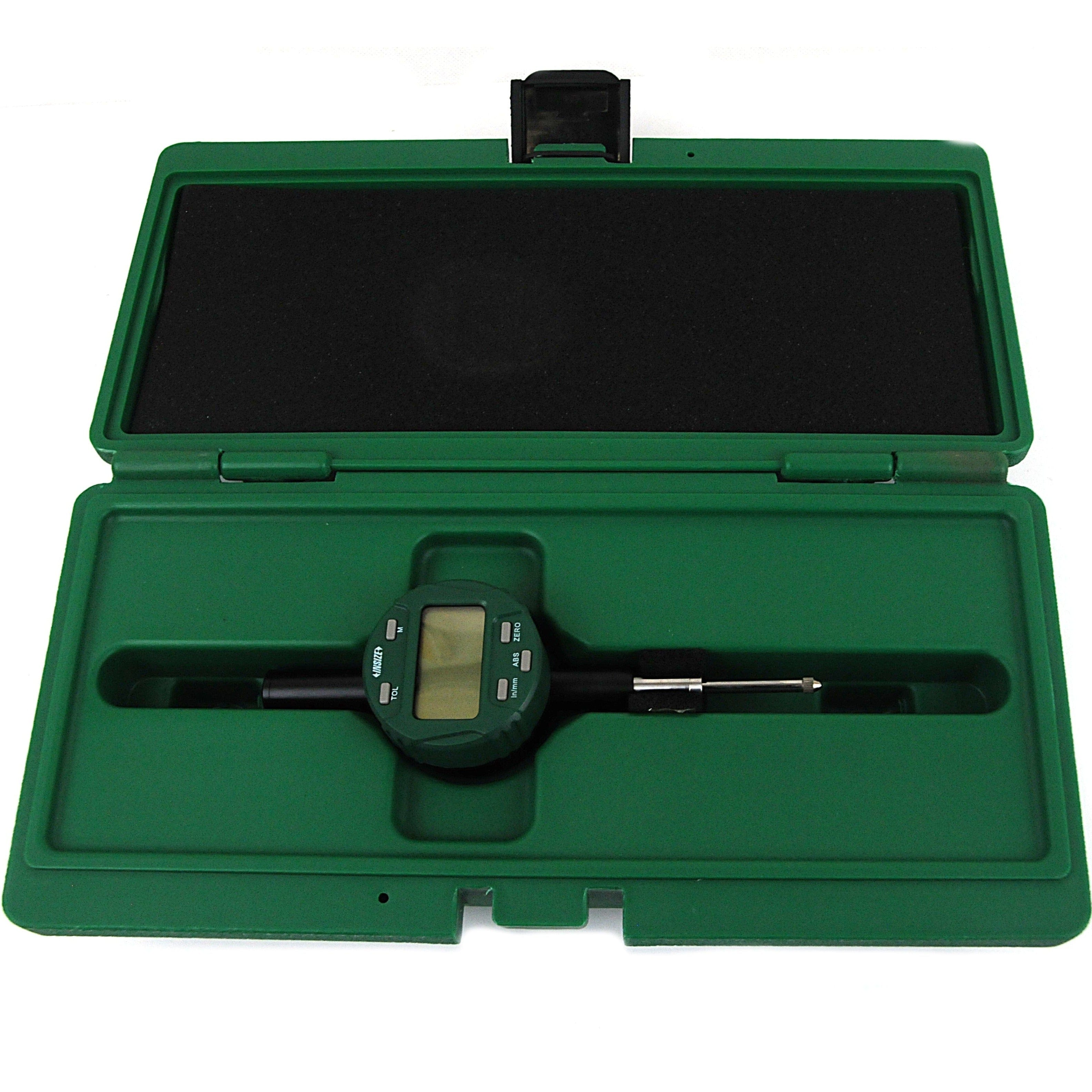 Insize Travel Digital Indicator 25.4mm/1" Range Series 2104-25E-0