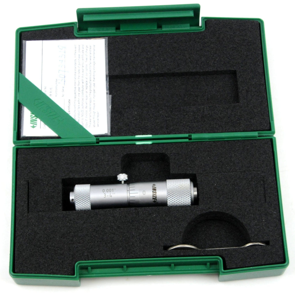 Insize Tubular Inside Micrometer 3-4" Range Series 3229-4-0