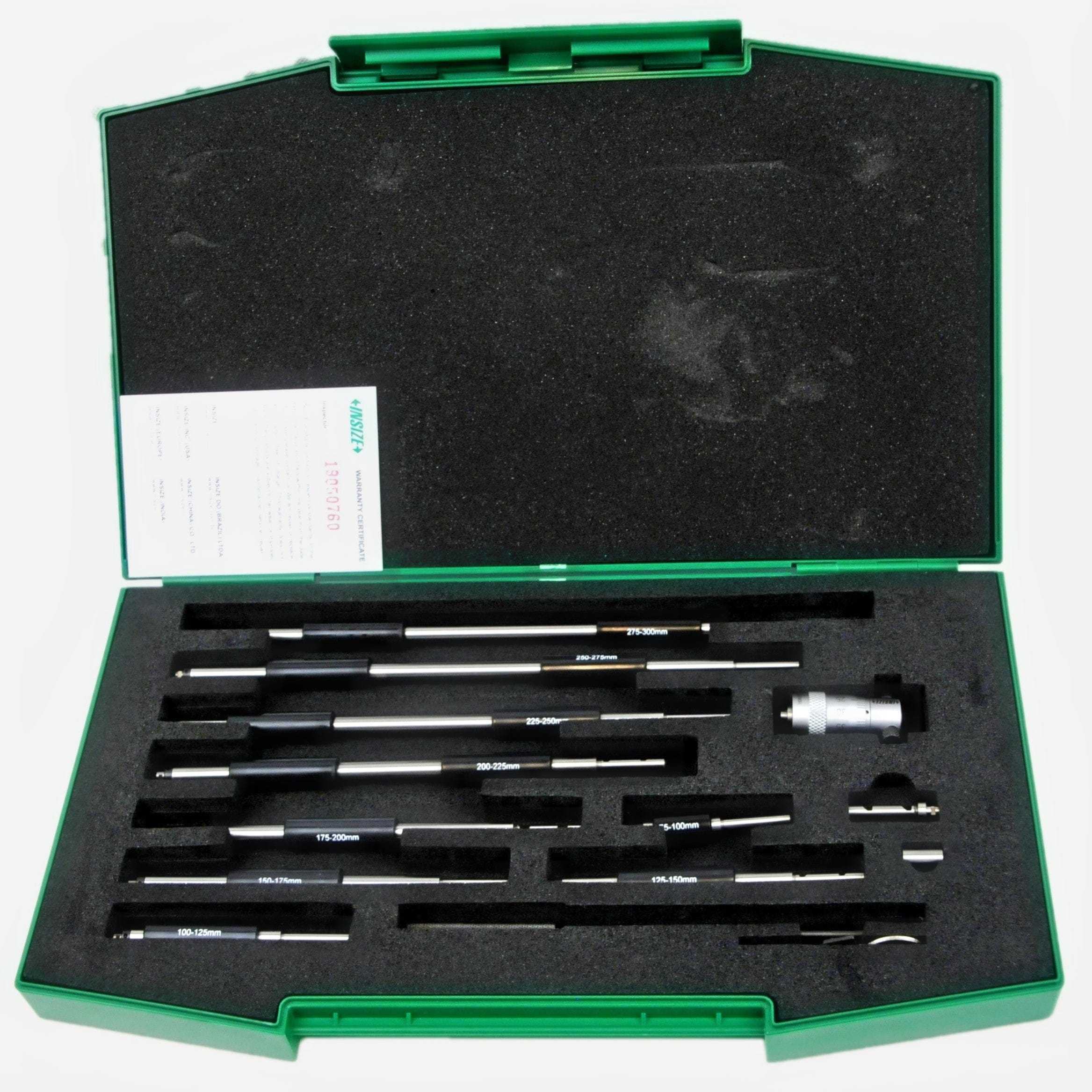Insize Tubular Inside Micrometer 50-300mm Range Series 3221-300-0