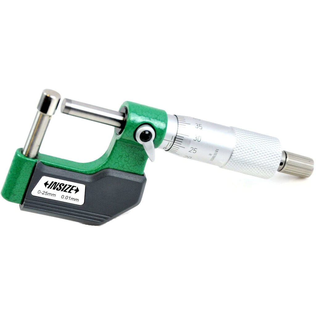 Insize Type C Cylindrical Anvil Tube Micrometer 0-25mm Range Series 3261-25CA-1
