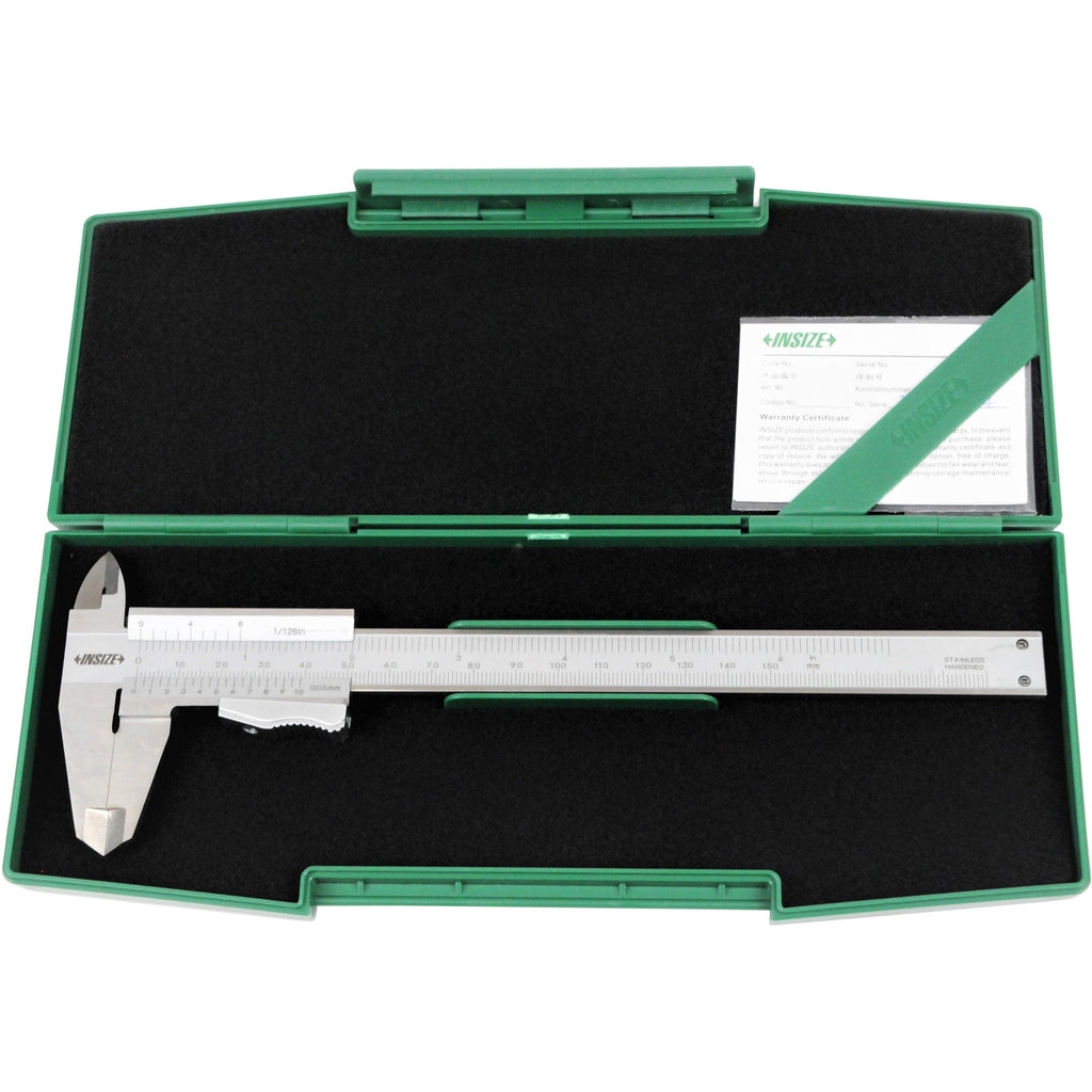 Insize Vernier Caliper 0-150mm/0-6" Range Series 1223-150-0