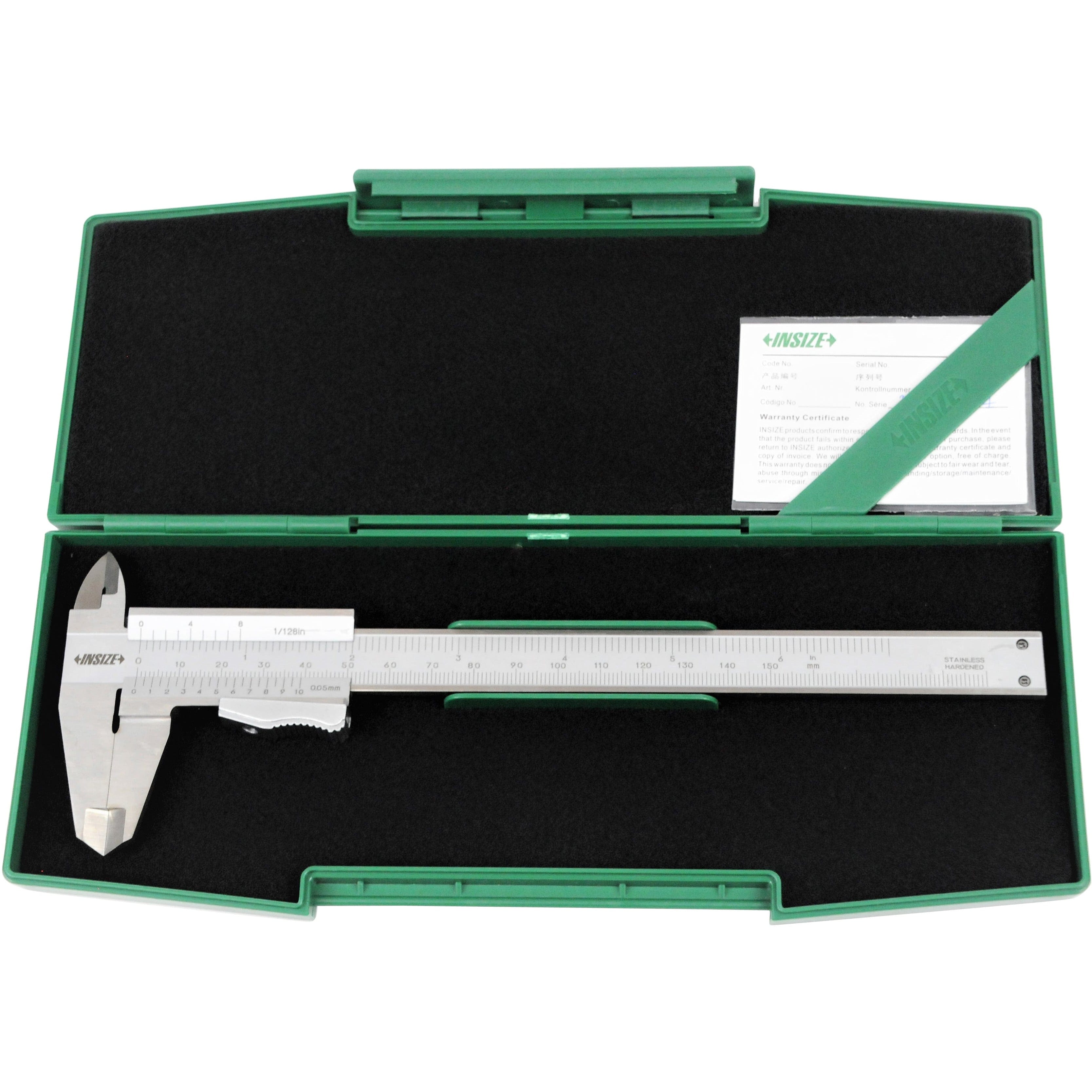 Insize Vernier Caliper 0-150mm/0-6" Range Series 1223-150-0