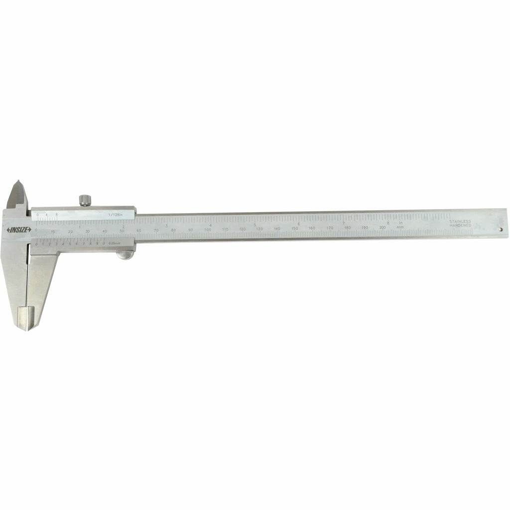Insize Vernier Caliper 0-200mm/0-8" Range Series 1205-200S-1