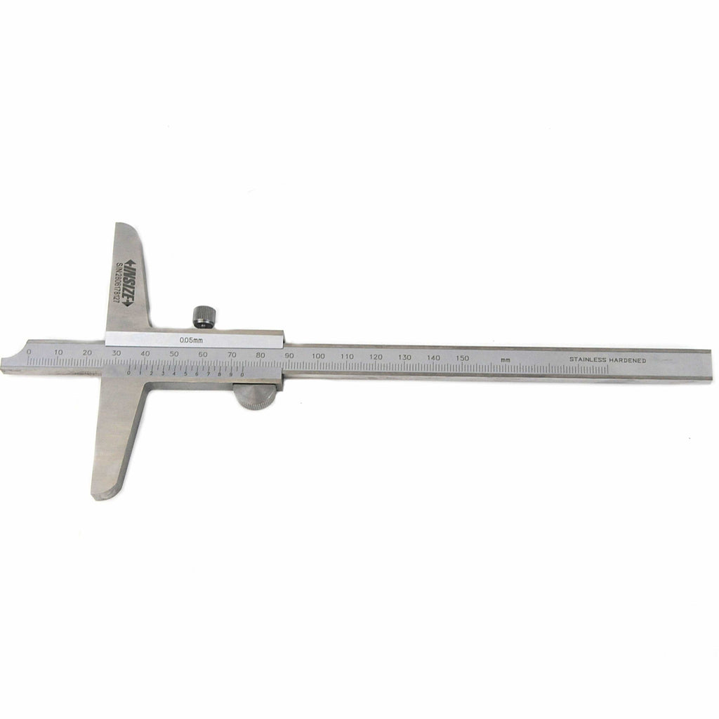 Insize Vernier Depth Gauge 0-200mm Range Series 1240-200-0