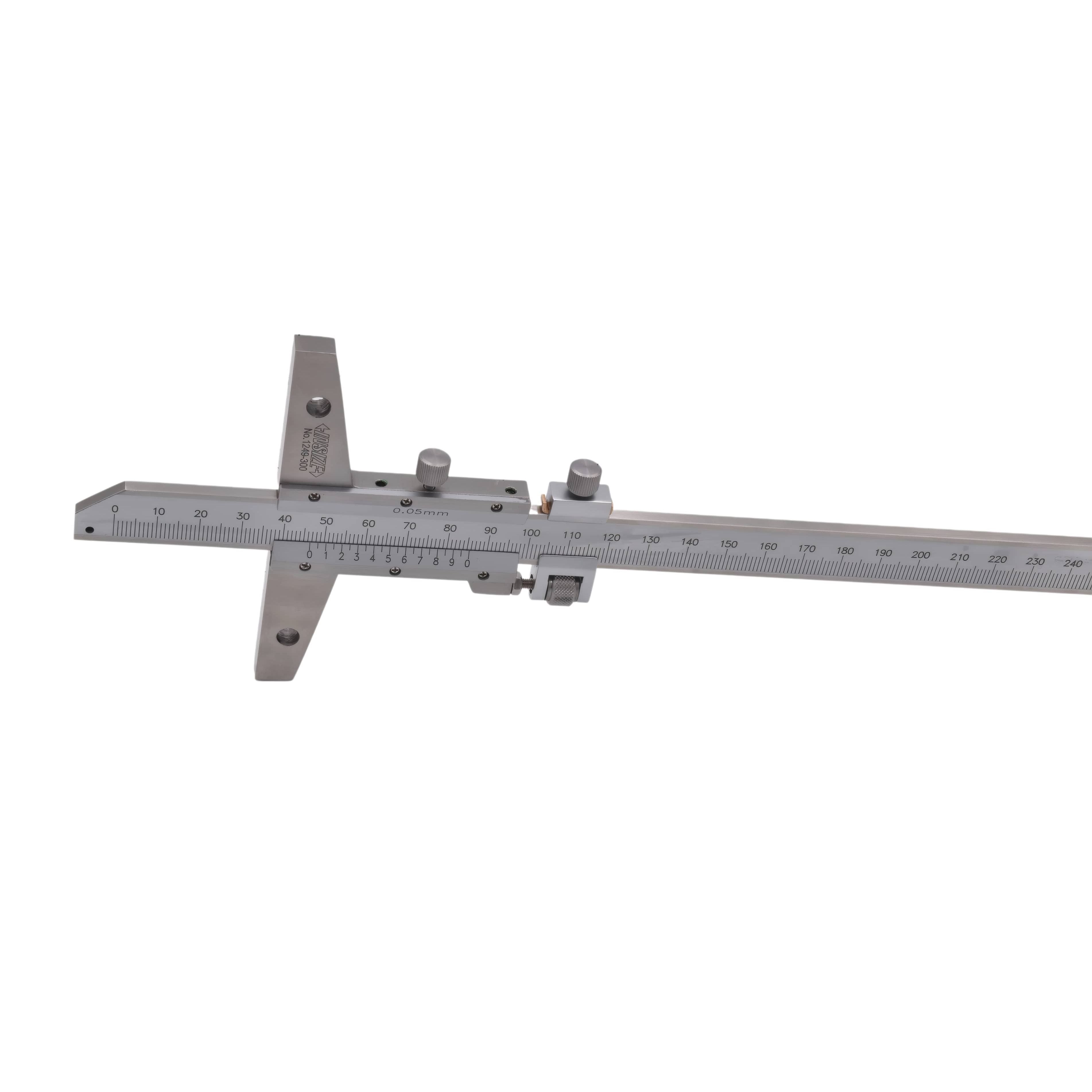 Insize Vernier Depth Gauge 0-300mm Range Series 1249-300-4