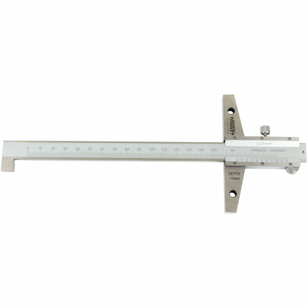 Insize Vernier Hook Depth Gauge 0-150mm Range Series 1248-150-4