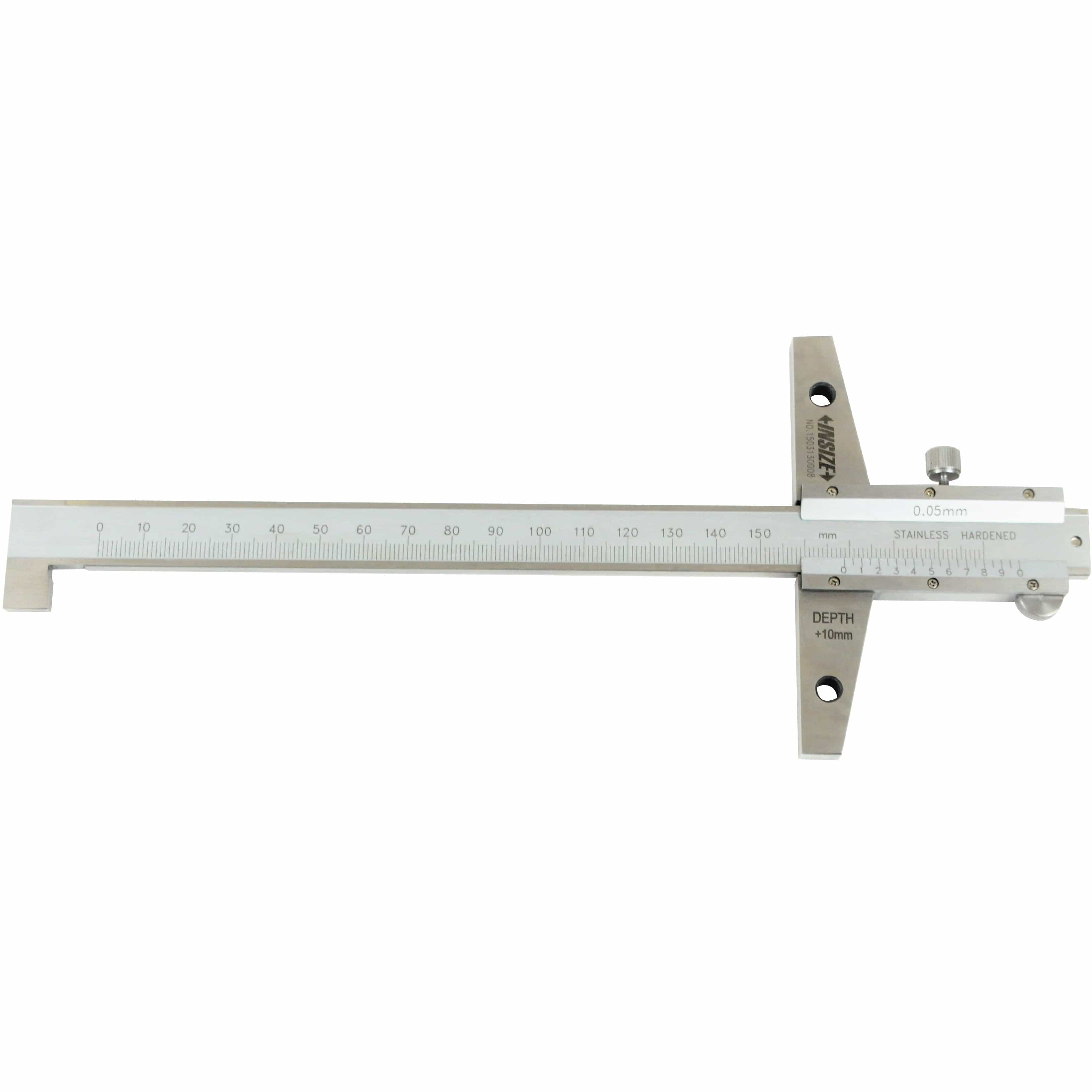 Insize Vernier Hook Depth Gauge 0-150mm Range Series 1248-150-4