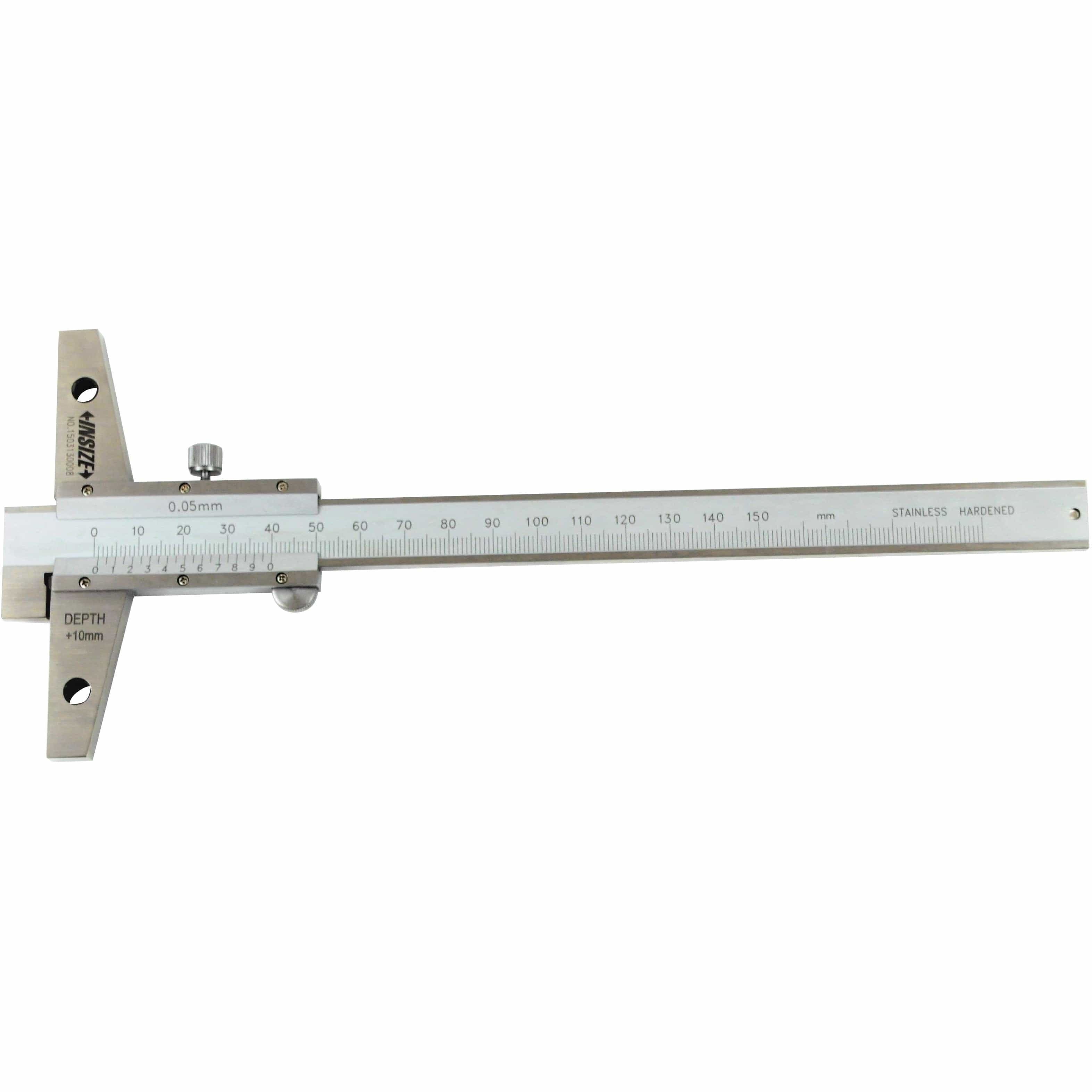 Insize Vernier Hook Depth Gauge 0-150mm Range Series 1248-150-1