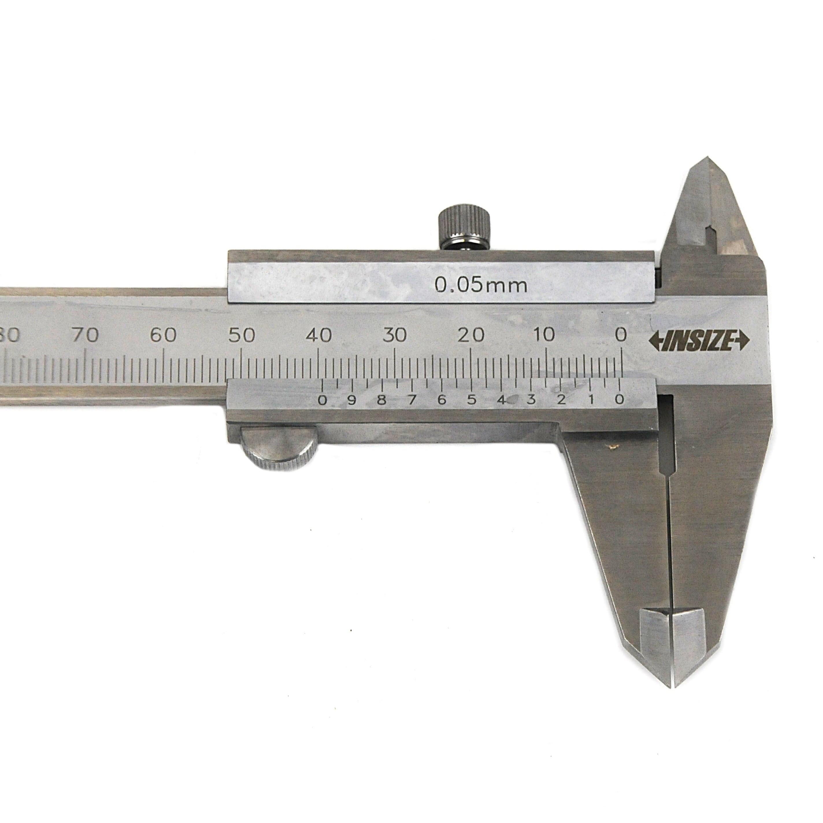 Insize Vernier Left Hand Caliper 0-150mm/0-6" Range Series 1239-150-2