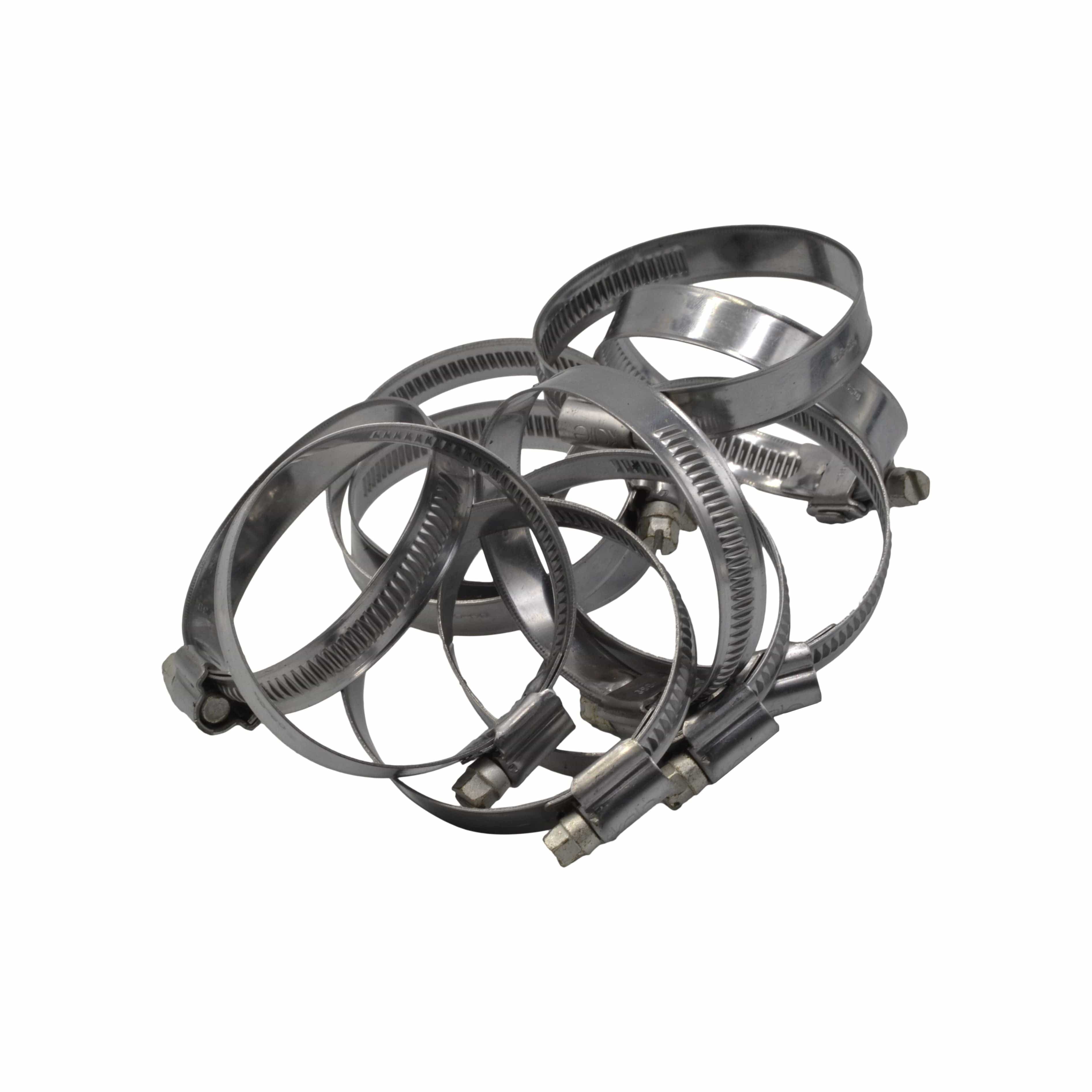 10 Piece Kale 304 Stainless Steel 40-60mm Worm Drive Hose Clamp-4