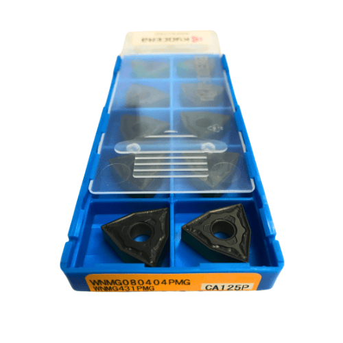 10pc Kyocera WNMG080404PMG CA125P – Turning Insert (Medium-Roughing, PMG Chipbreaker)-0