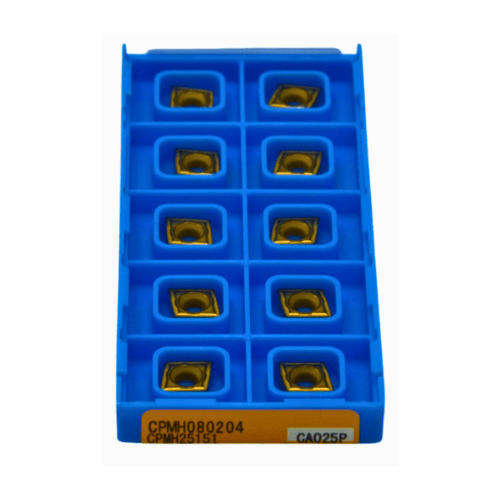10 pc Kyocera CPMH080204 CA025P – Turning Insert (Finishing, Sharp Edge Type)-0