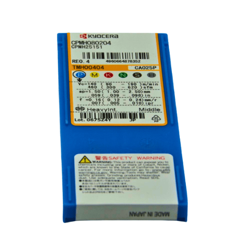 10 pc Kyocera CPMH080204 CA025P – Turning Insert (Finishing, Sharp Edge Type)-3