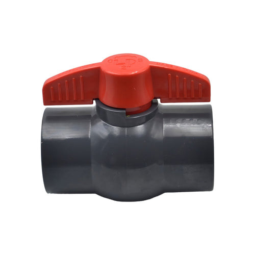 1pcs PVC Pipe Female/Female 2" BSP Thread Ball Valve-0
