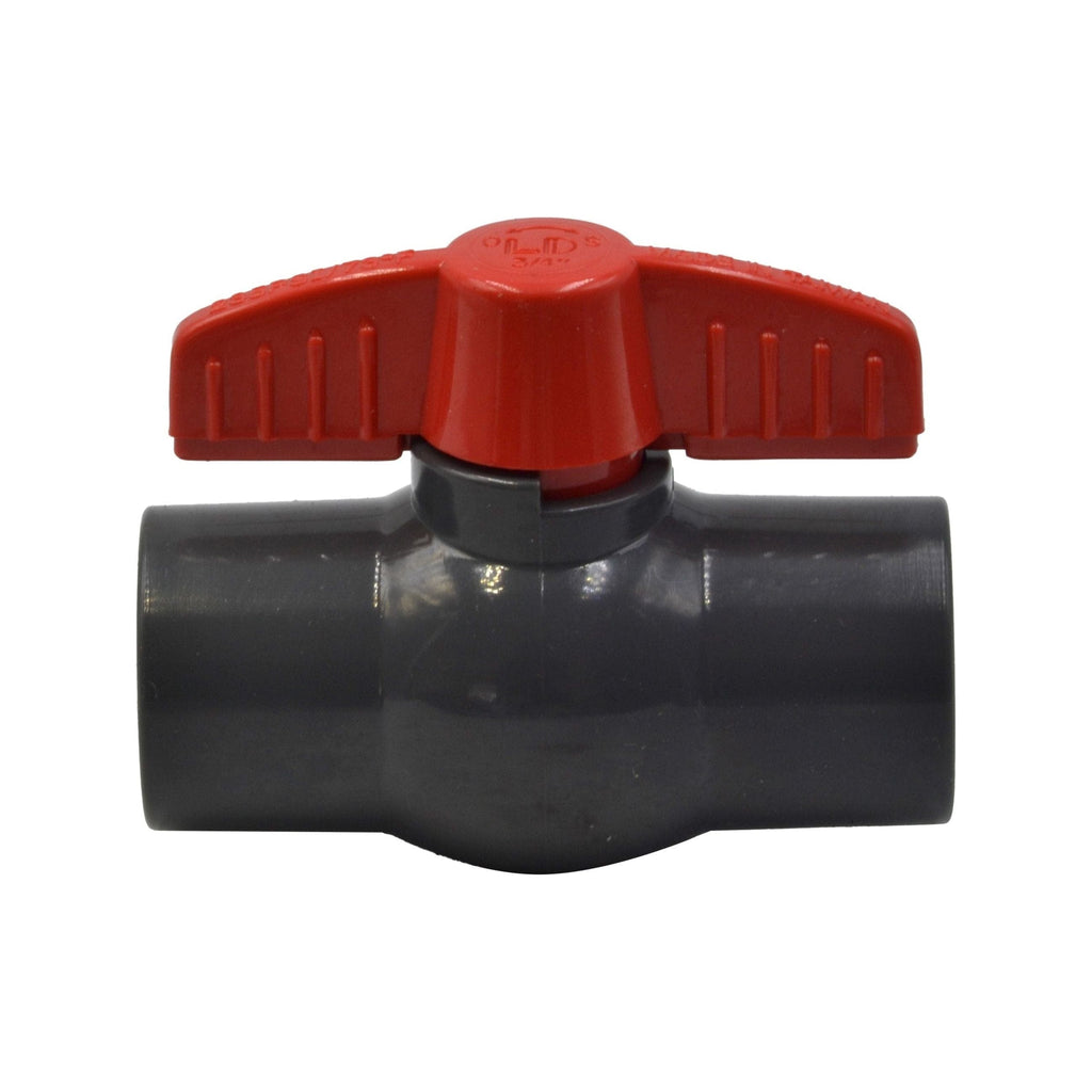1pcs PVC Pipe Female/Female 3/4" BSP Thread Ball Valve-4