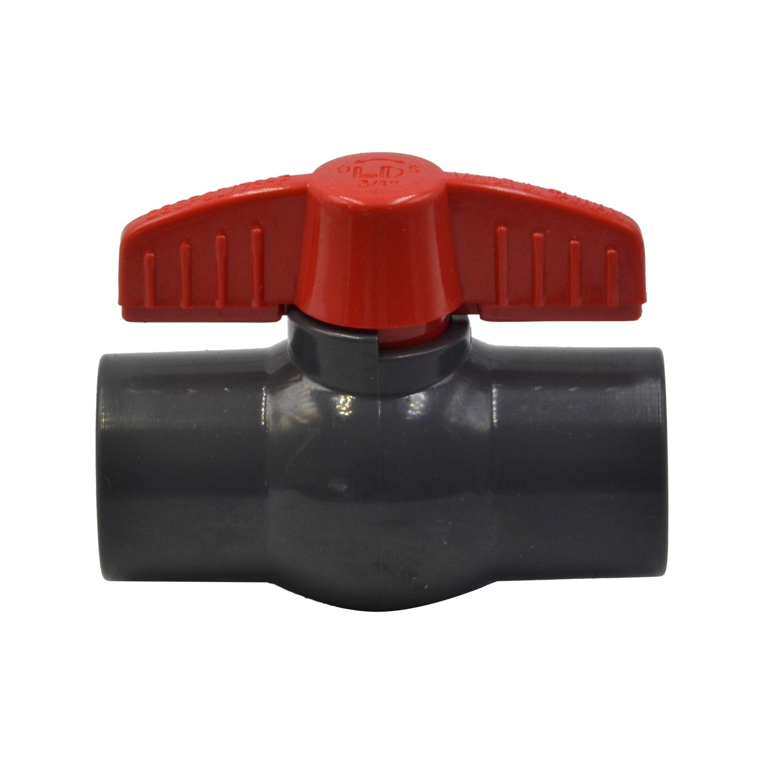 1pcs PVC Pipe Female/Female 3/4" BSP Thread Ball Valve-4