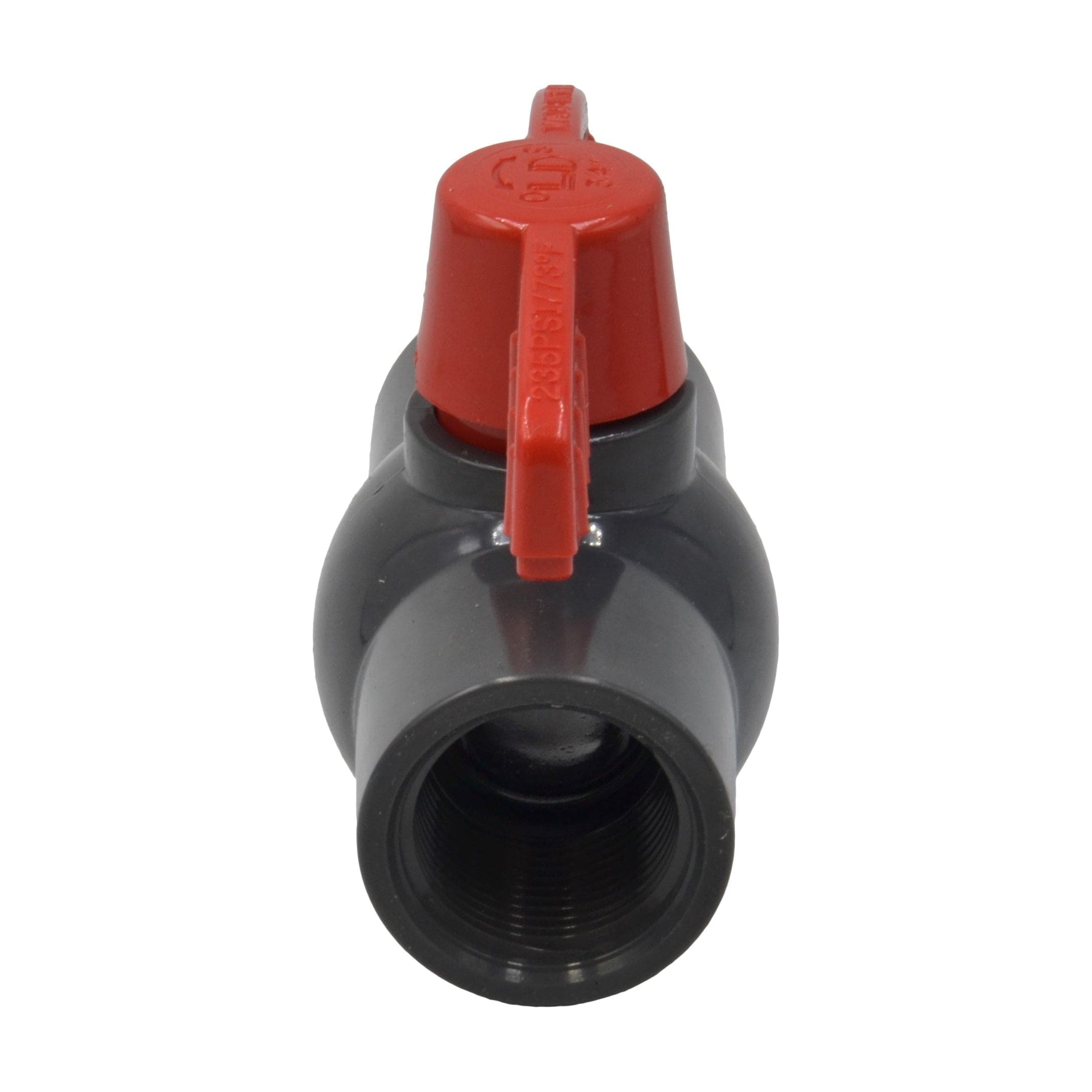 1pcs PVC Pipe Female/Female 3/4" BSP Thread Ball Valve-0