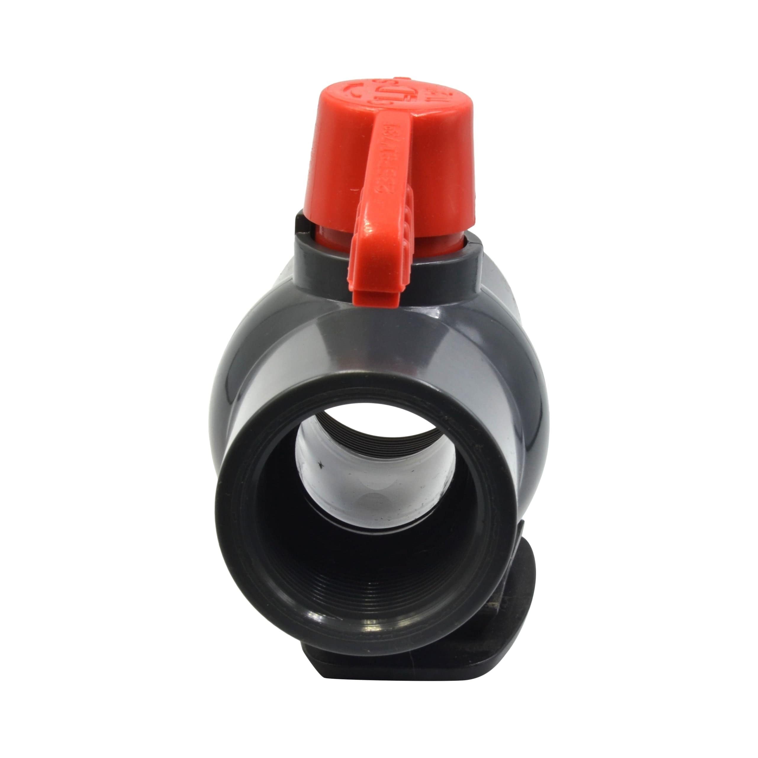 x1 PVC Pipe Female/Female 1 1/2" NPT Thread Ball Valve-4