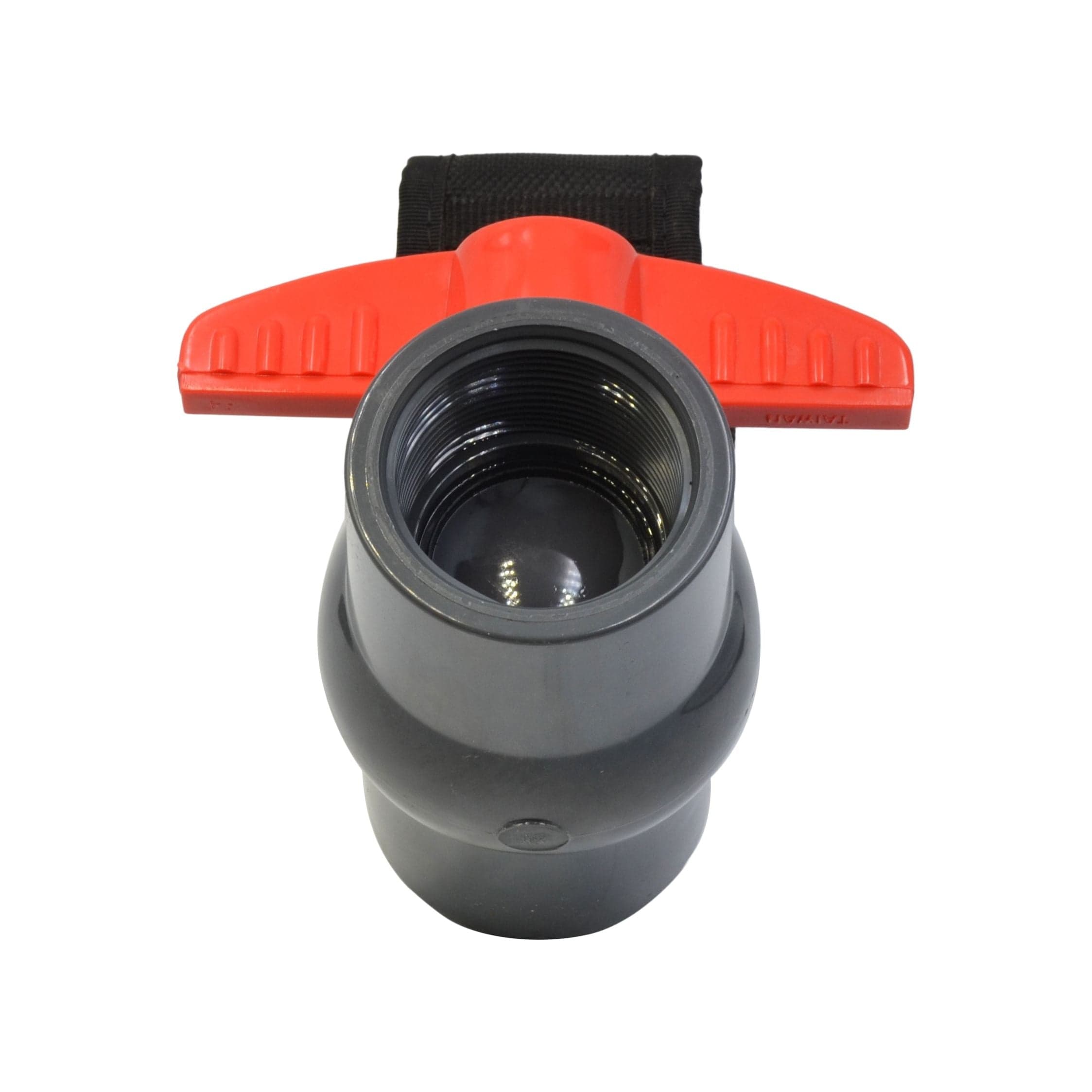 x4 PVC Pipe Female/Female 1 1/2" NPT Thread Ball Valve-4