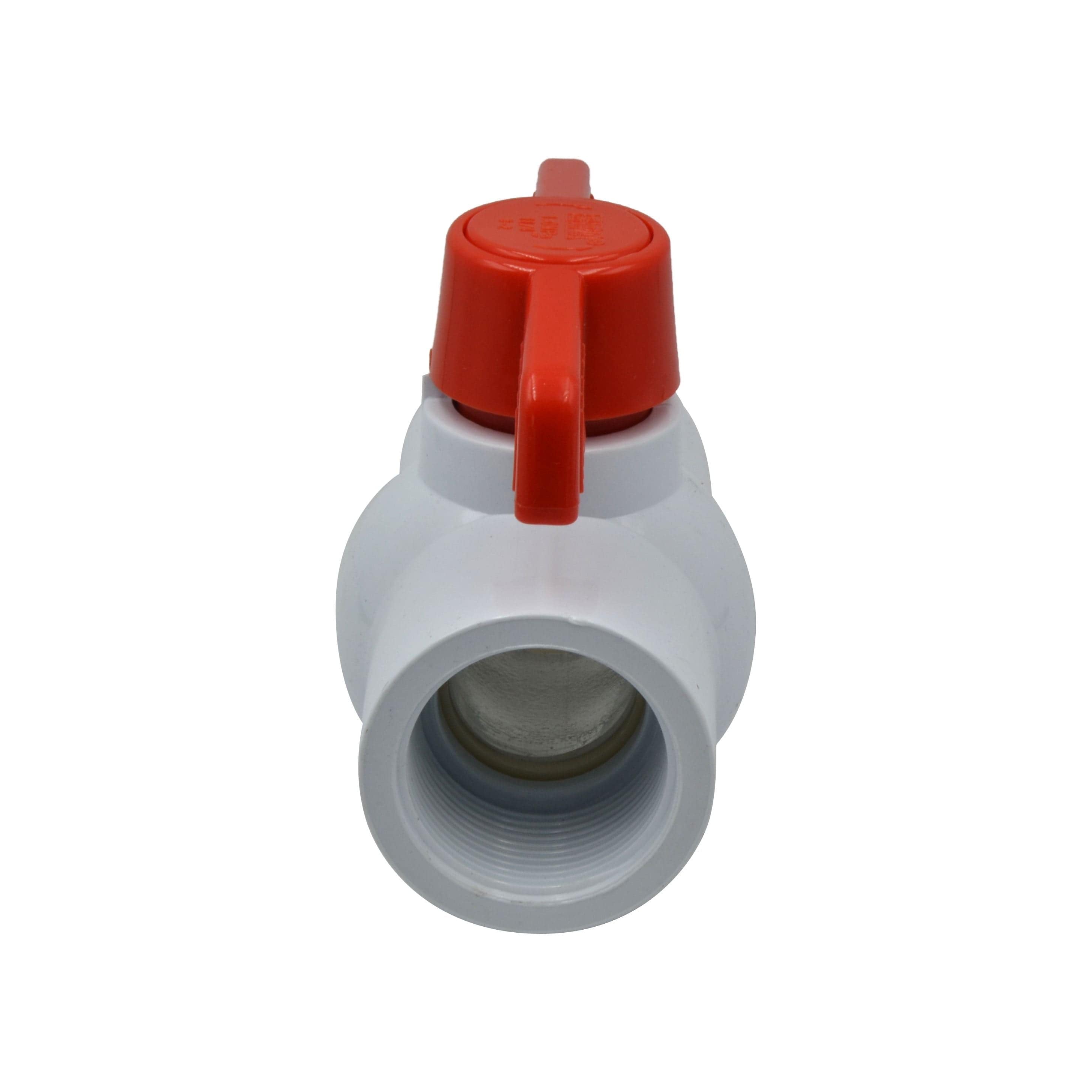 x1 PVC Pipe Female/Female 1 1/4" NPT Thread Ball Valve-0