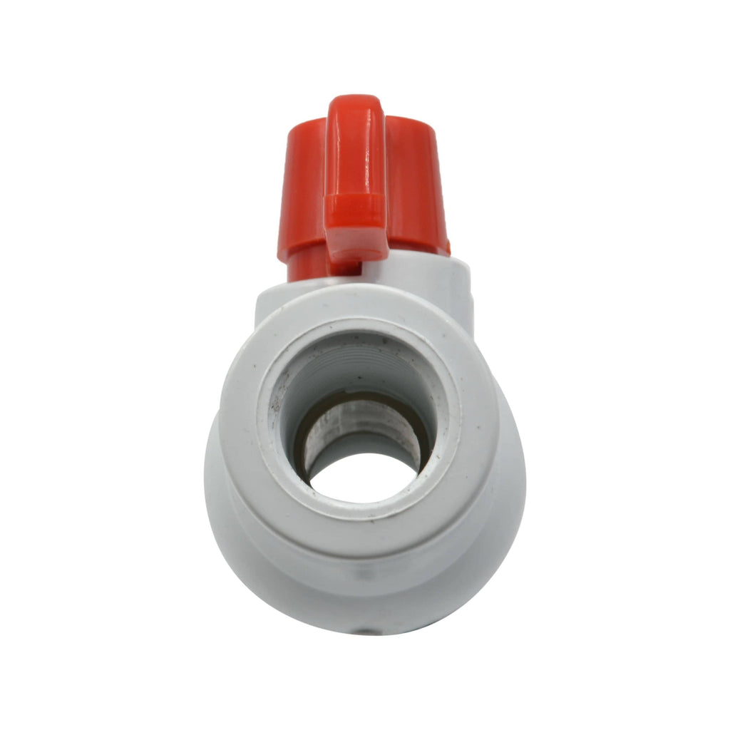 x1 PVC Pipe Female/Female 1/2" BSP Thread Ball Valve-3