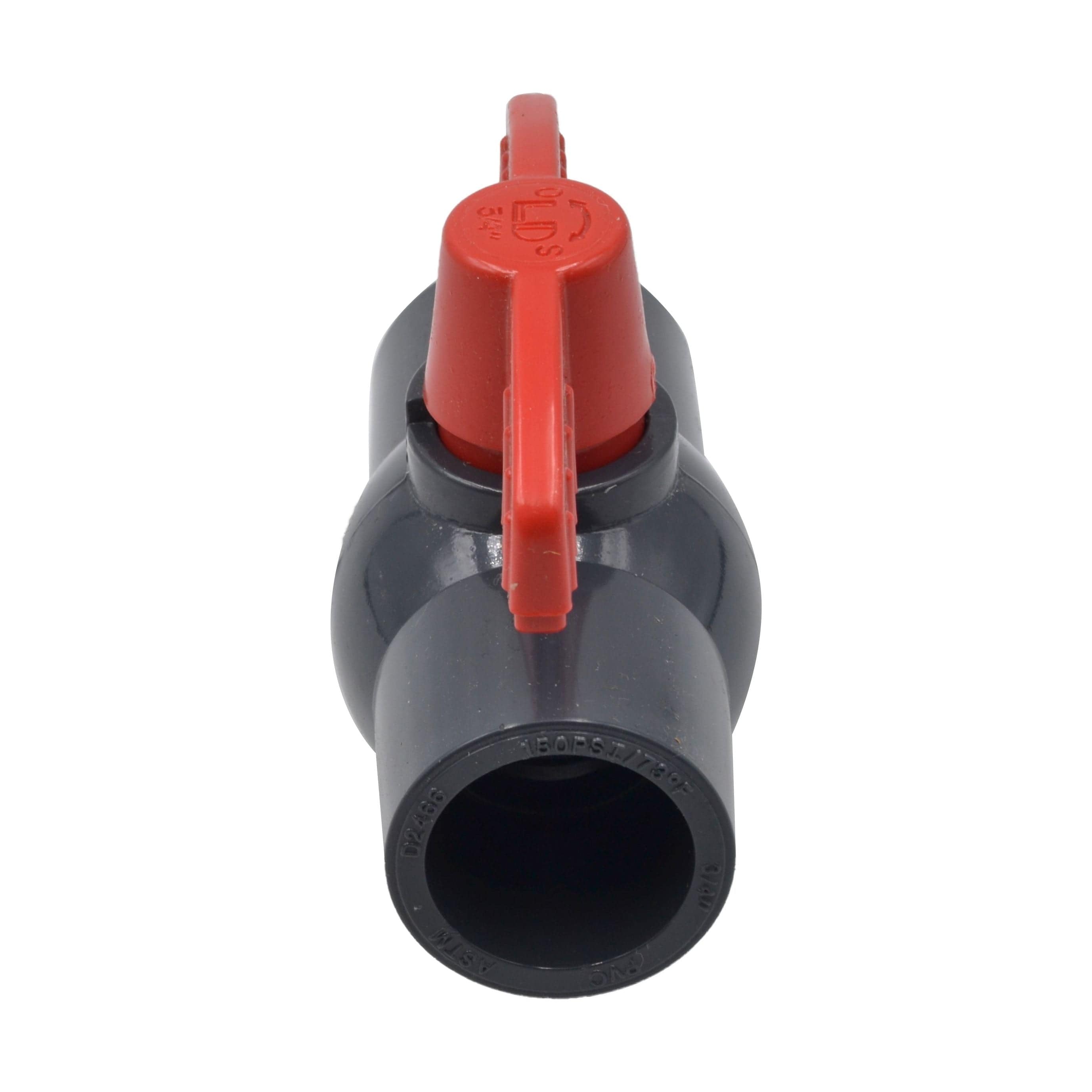 x1 PVC Pipe Female/Female 3/4" Slip Join Ball Valve-4