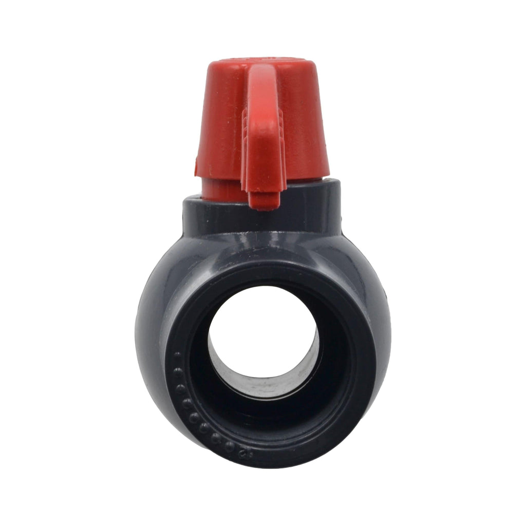 x1 PVC Pipe Female/Female 3/4" Slip Join Ball Valve-3