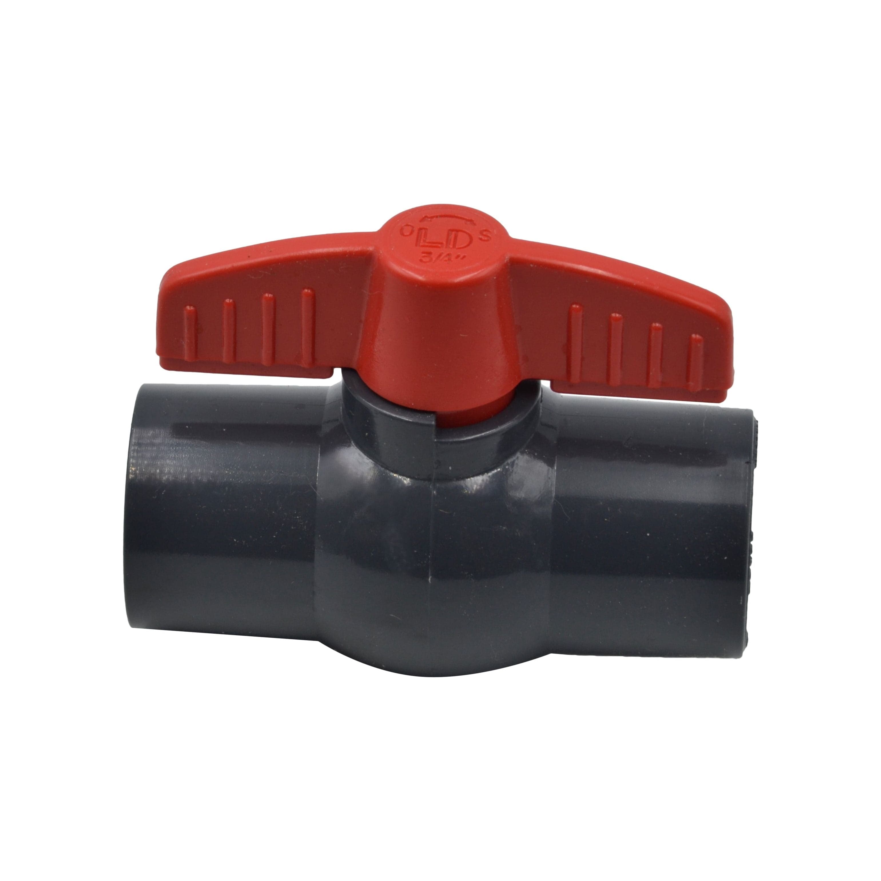x4 PVC Pipe Female/Female 3/4" Slip Join Ball Valve-4