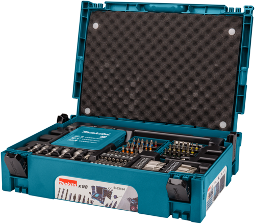 Makita accessories b-53154 | drill and screwdriver bit set | 98 pieces - b-53154-0