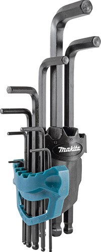 Makita accessories Makita hex key set 9-piece - b-65894-0