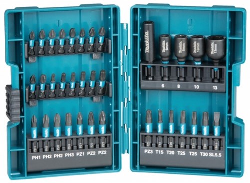 Makita accessories bit drill set 35-piece - b-66880 - b-66880-0