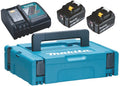 Makita accessories Makita power source kit 197624-2, 2x BL1850B + DC18RC - 197624-2-0
