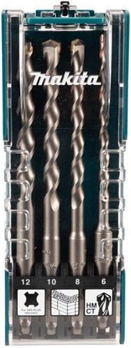 Makita accessories p2s concrete drill set | sds-plus | 4-piece - d-74756-0