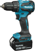 Makita ddf490rtj | cordless drill | brushless | 18v | 5.0ah | in m-box - ddf490rtj-0