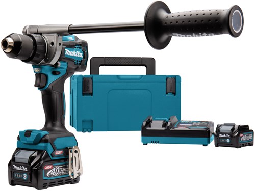 Makita df001gd201 40v max drill driver 2.5 ah battery (2 pcs), charger, mbox - df001gd201-0