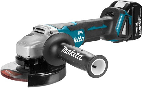 Makita dga505rtj 18v angle grinder 125 mm 5.0ah-0