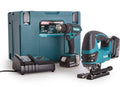 Makita dlx2134tj | dhp482 cordless impact drill + djv180 cordless jigsaw | 18v 5.0ah li-ion-0