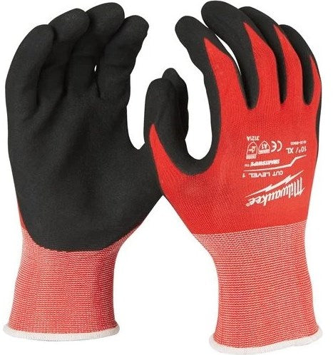 Milwaukee Accessoires Milwaukee snijklasse 1gedimde handschoenen. 12 pack cut level 1 handschoenen-xl / 10 - 4932471616-0