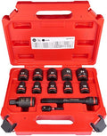 Milwaukee Accessoires Milwaukee shockwave™ krachtdoppenset 1/2 vierkant | kort | 13-delig - 4932480456-0