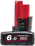 Milwaukee m12 b6 (12v 6.0ah) - 4932451395-0