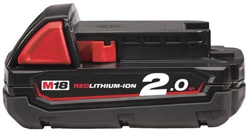 Milwaukee m18 b2 battery (18 v 2.0 ah li-ion) - 4932430062-0