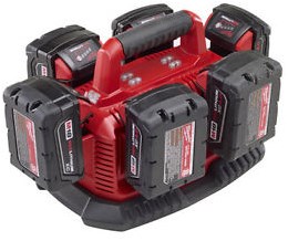 Milwaukee multi-bay m14-18 c6 | m14 and m18 batteries - 4932430086-0