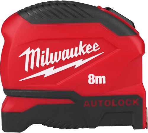 Milwaukee tape measure autolock | 8m x 25mm - 4932498774-0