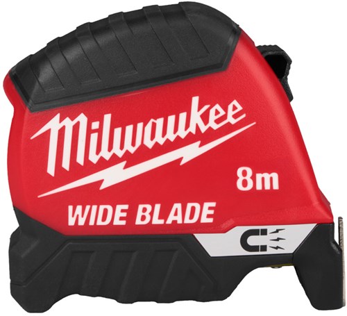 Milwaukee tape measure | wide blade | magnetic | 8m x 35mm - 4932499209-0